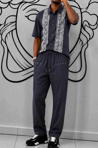 Ensemble chemise et pantalon homme