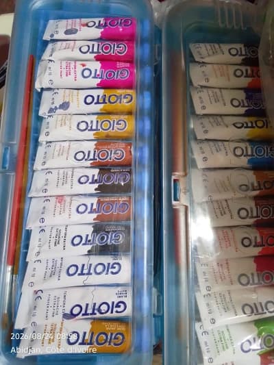Gouache Giotto 12tube