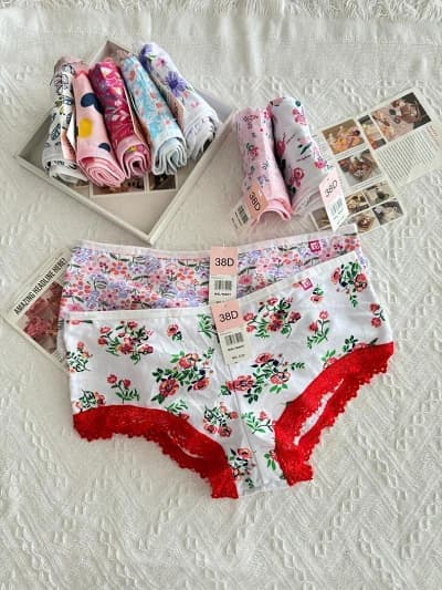 Culotte fleurie taille 38D