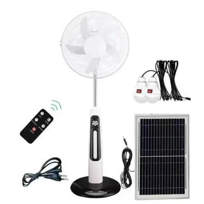 Ventilateur solaire avec panneau