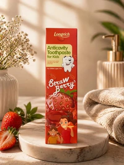 Dentifrice goût fraise Longrich