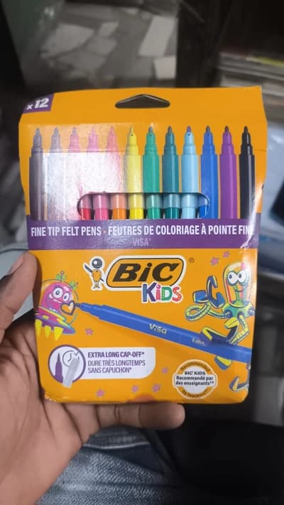 Feutres BIC Kids 12 couleurs