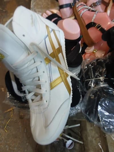 Baskets montantes blanches